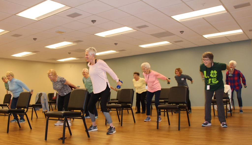 Wellness and fitness at United Presbyterian Home in Washington, Iowa